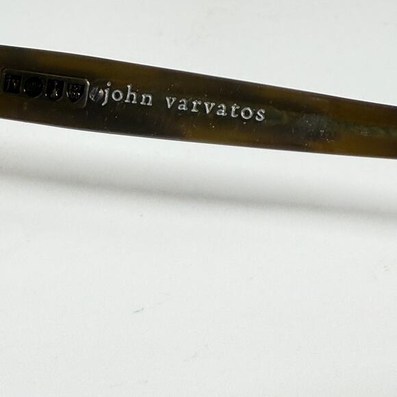 John Varvatos Eyeglasses‎ V350 UF Olive Rectangular Frame Japan 55-20-145 H17949 main image 4